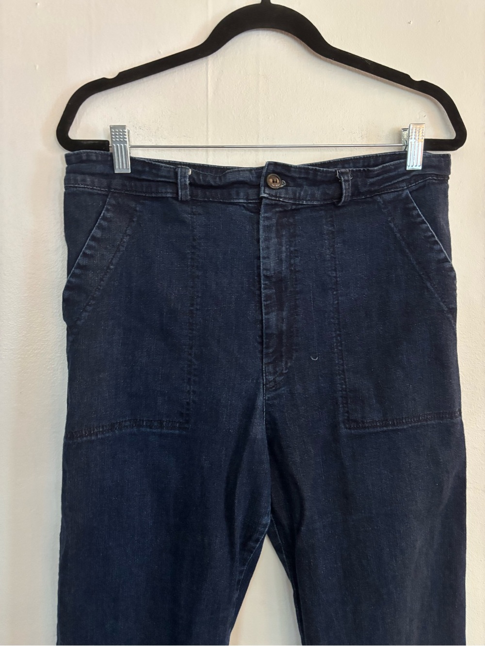 Prairie Underground Cropped High Waist Jean Large - Picture 2 of 7